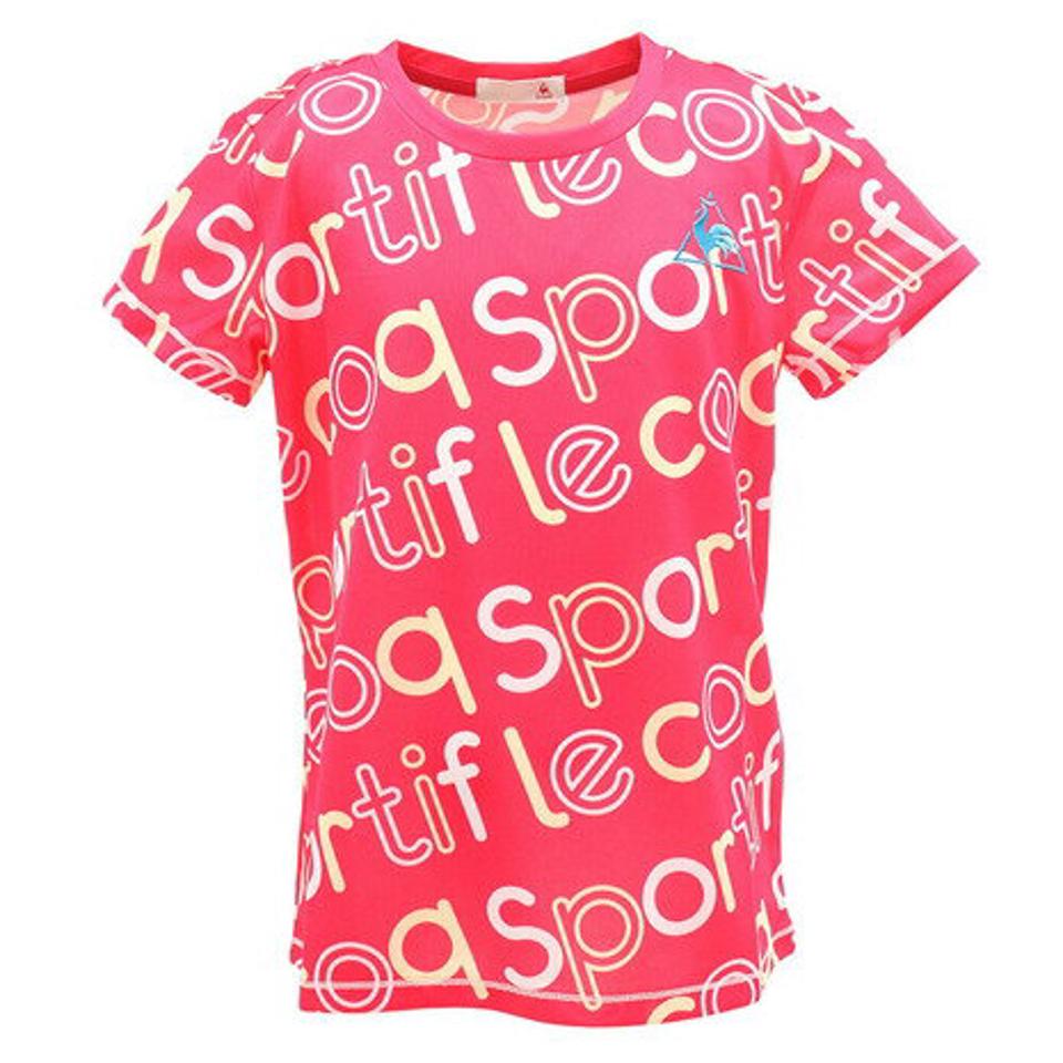 ルコック スポルティフ(le coq sportif)(キッズ)ガールズ 半袖シャツ QMJPJA12XB FPK
