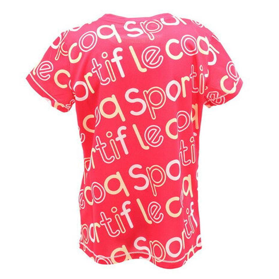 ルコック スポルティフ(le coq sportif)(キッズ)ガールズ 半袖シャツ QMJPJA12XB FPK