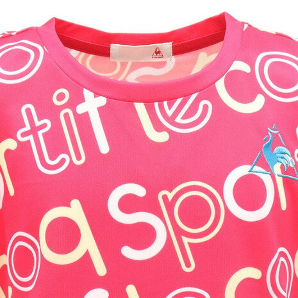 ルコック スポルティフ(le coq sportif)(キッズ)ガールズ 半袖シャツ QMJPJA12XB FPK