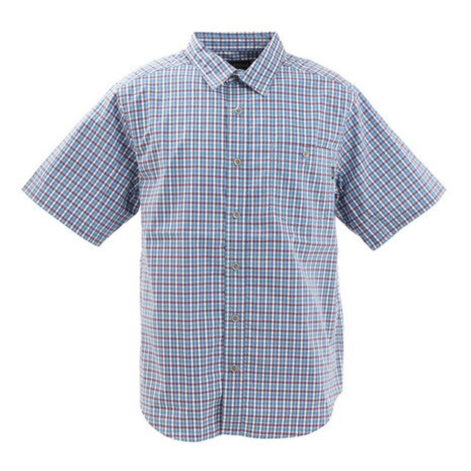 マーモット(Marmot)(メンズ)半袖シャツ PLAIN チェックシャツ TOMRJA78XB