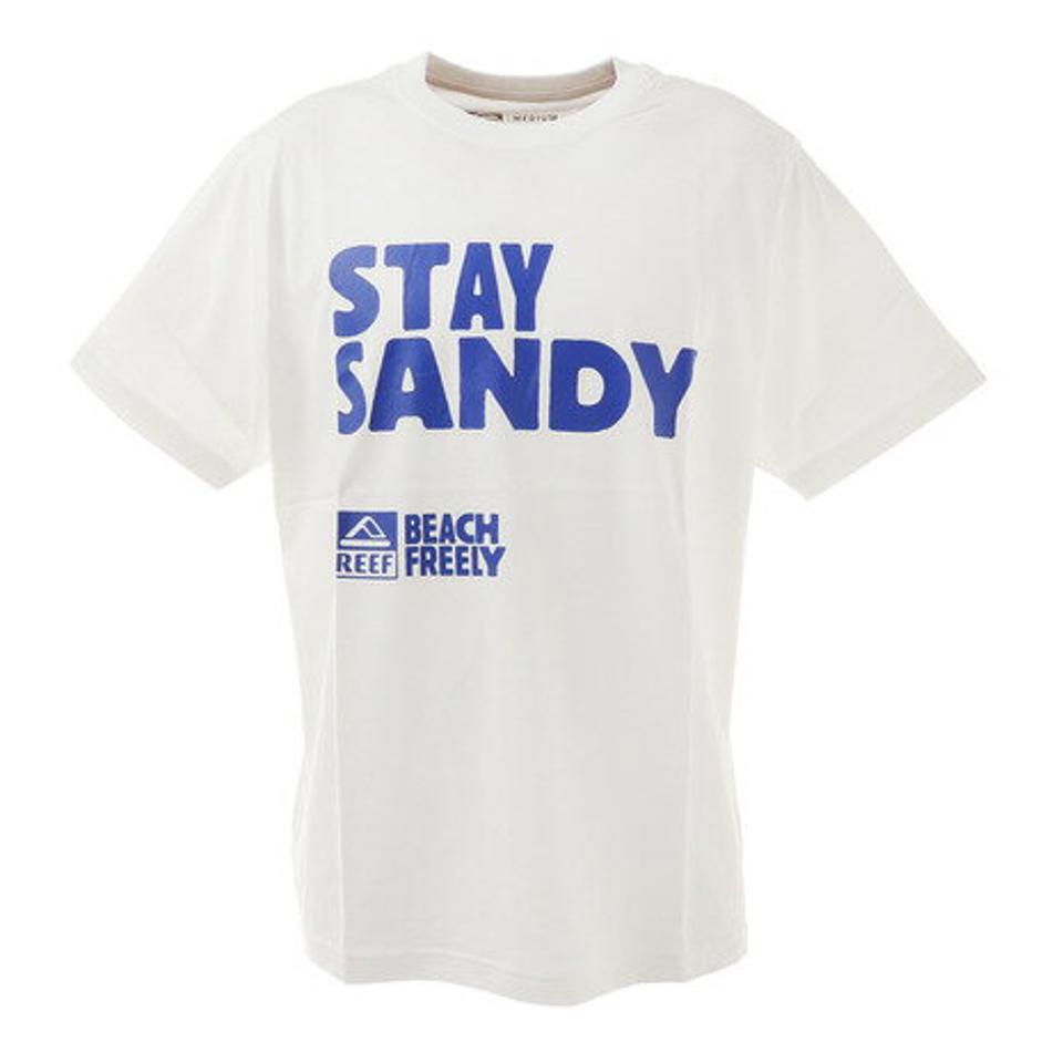 リーフ（REEF）（メンズ）Tシャツ メンズ 半袖 STAY SANDY RF20SP-1005SS-WHT カットソー