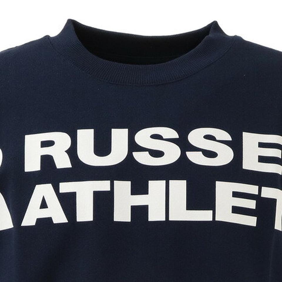 【5点以上で10％OFFクーポン！8/11まで】ラッセル（RUSSELL） プロコットン USA 半袖Tシャツ FRロゴ RBM21S0010 NVY ヘビーウェイト （メンズ）