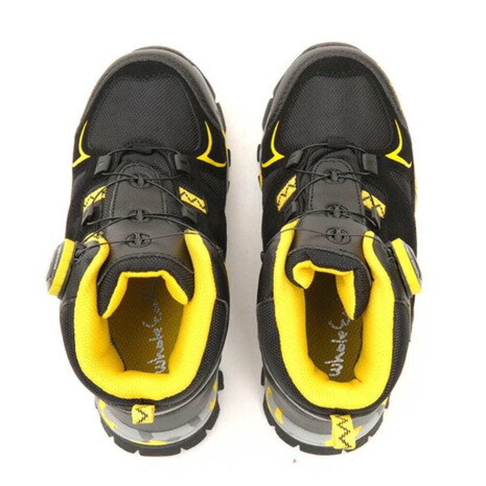ホールアース（Whole Earth） TR JR SHOES 防水 キッズ ジュニア 登山 トレッキングシューズ WES17K01-4010- ダイヤル式 （キッズ）