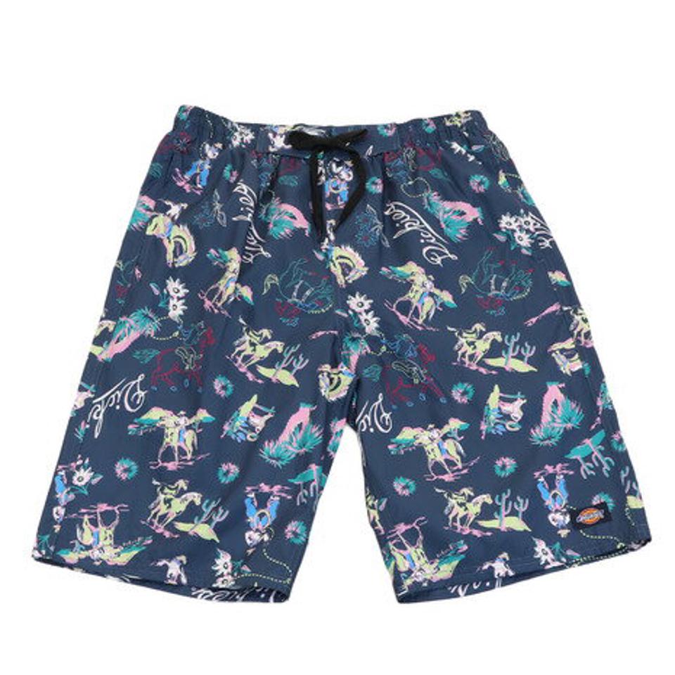 ディッキーズ(Dickies) 水着 メンズ ロデオ柄 サーフ 818705 NVY 海パン 海水パンツ サーフパンツ (メンズ)