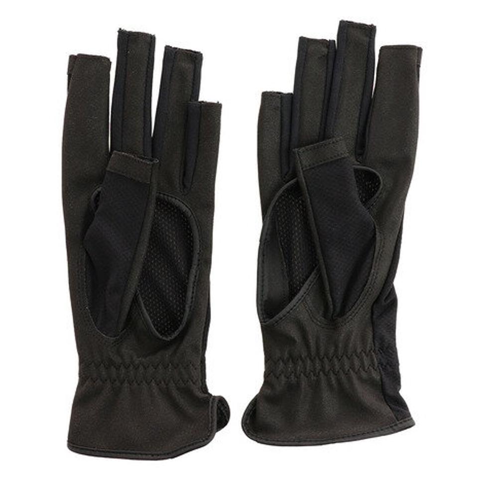 ウィッテム(HUITIEME) OPEN NAILS グローブ HU18SSN733503 BLK 【吸汗速乾/UVカット】