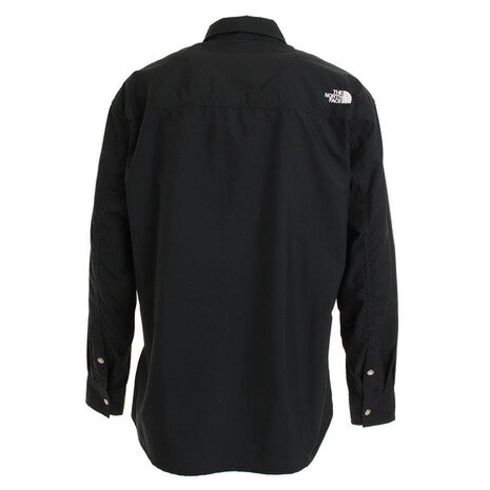 ノースフェイス(THE NORTH FACE)(メンズ、レディース)ロングスリーブヌプシシャツ NR11961 K
