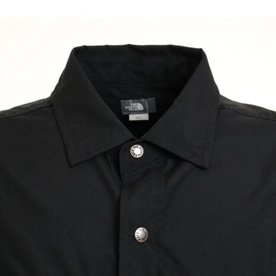 ノースフェイス(THE NORTH FACE)(メンズ、レディース)ロングスリーブヌプシシャツ NR11961 K