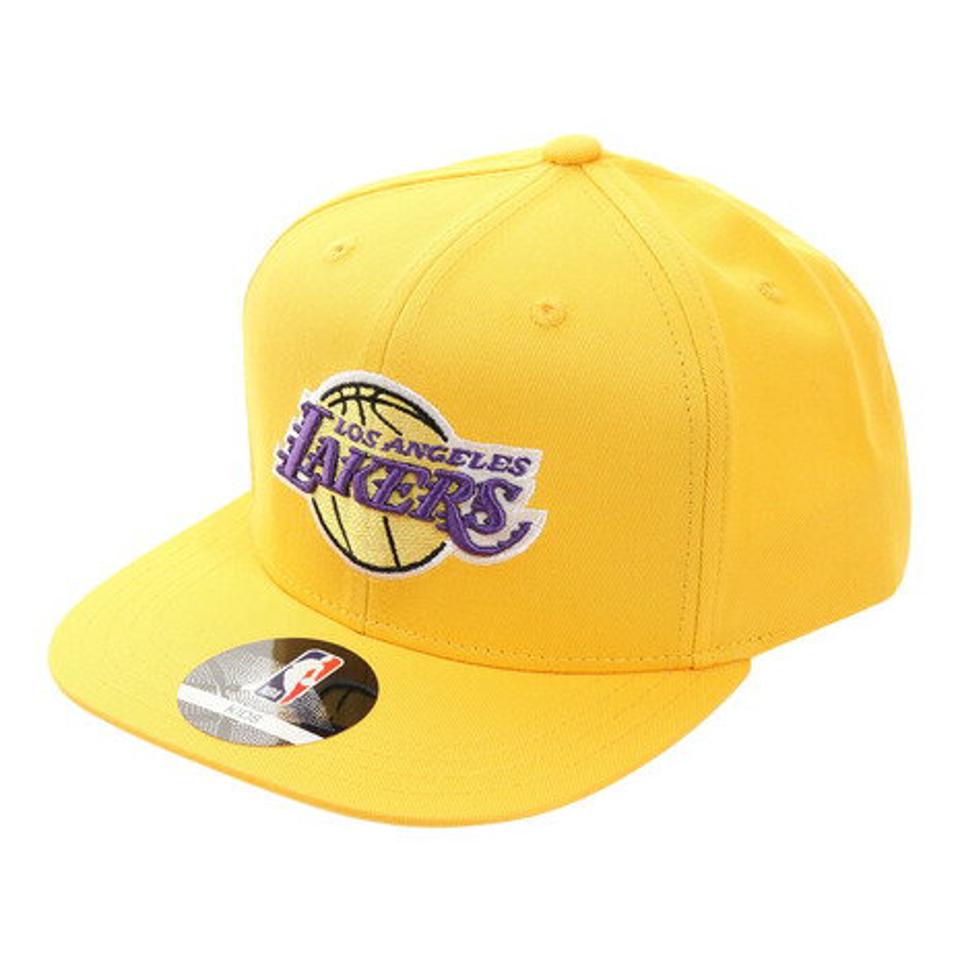 【5点以上で10％OFFクーポン！8/11まで】エヌビーエー（NBA） ロサンゼルス・レイカーズ NBA キッズキャップ PK2BRBADZ-LAK （キッズ）