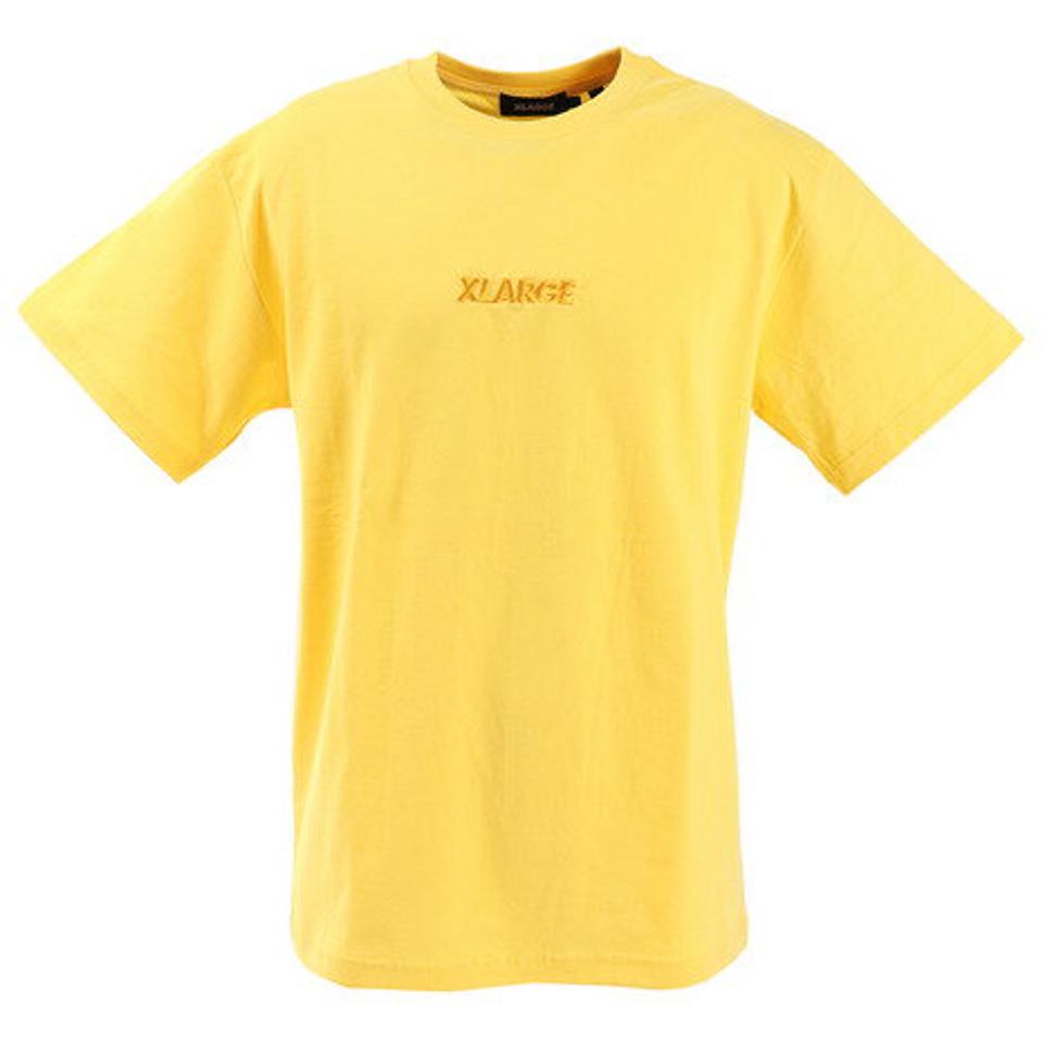 エクストララージ(XLARGE) EMBROIDERY スタンダードロゴ 半袖Tシャツ 01201128-YEL (メンズ)