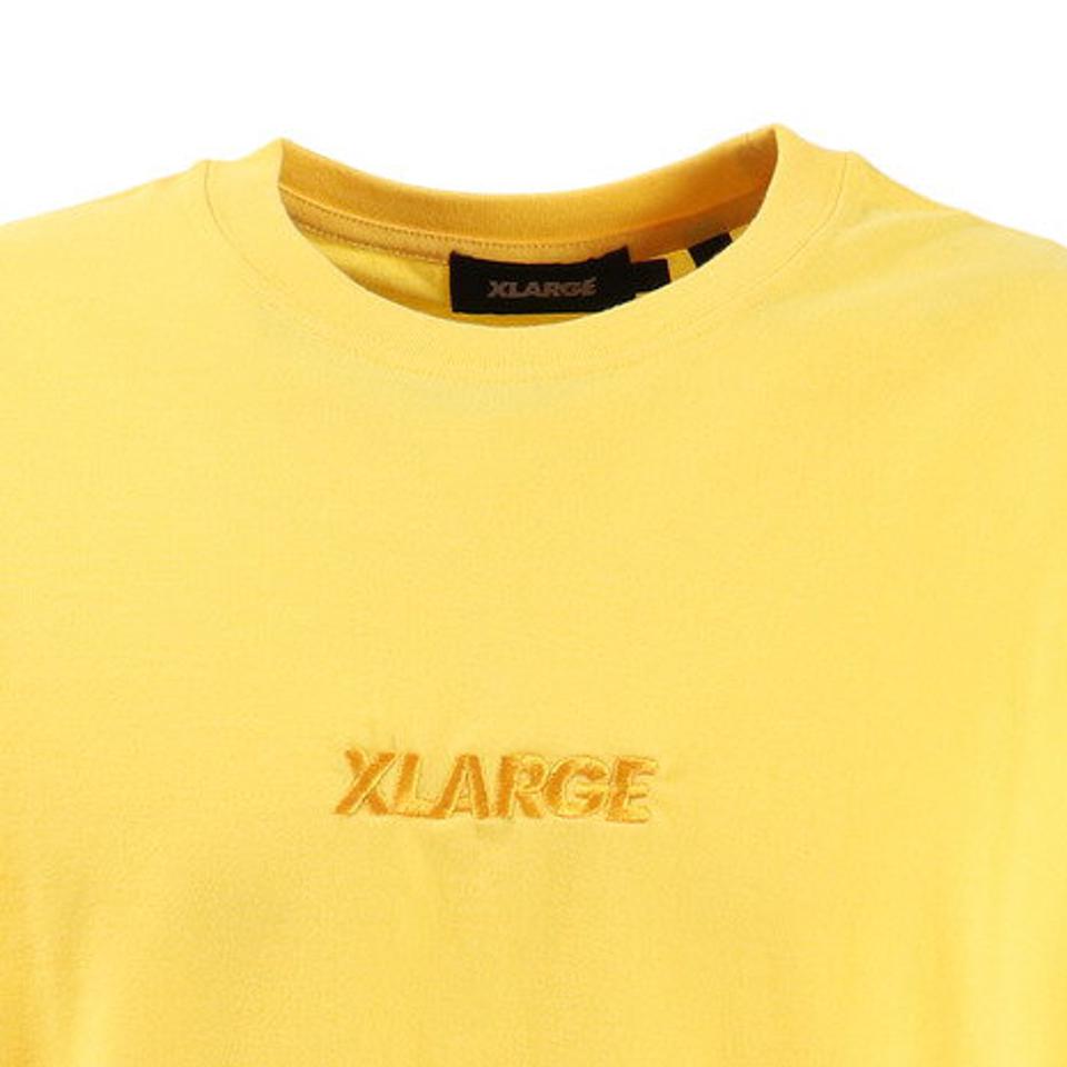 エクストララージ(XLARGE) EMBROIDERY スタンダードロゴ 半袖Tシャツ 01201128-YEL (メンズ)