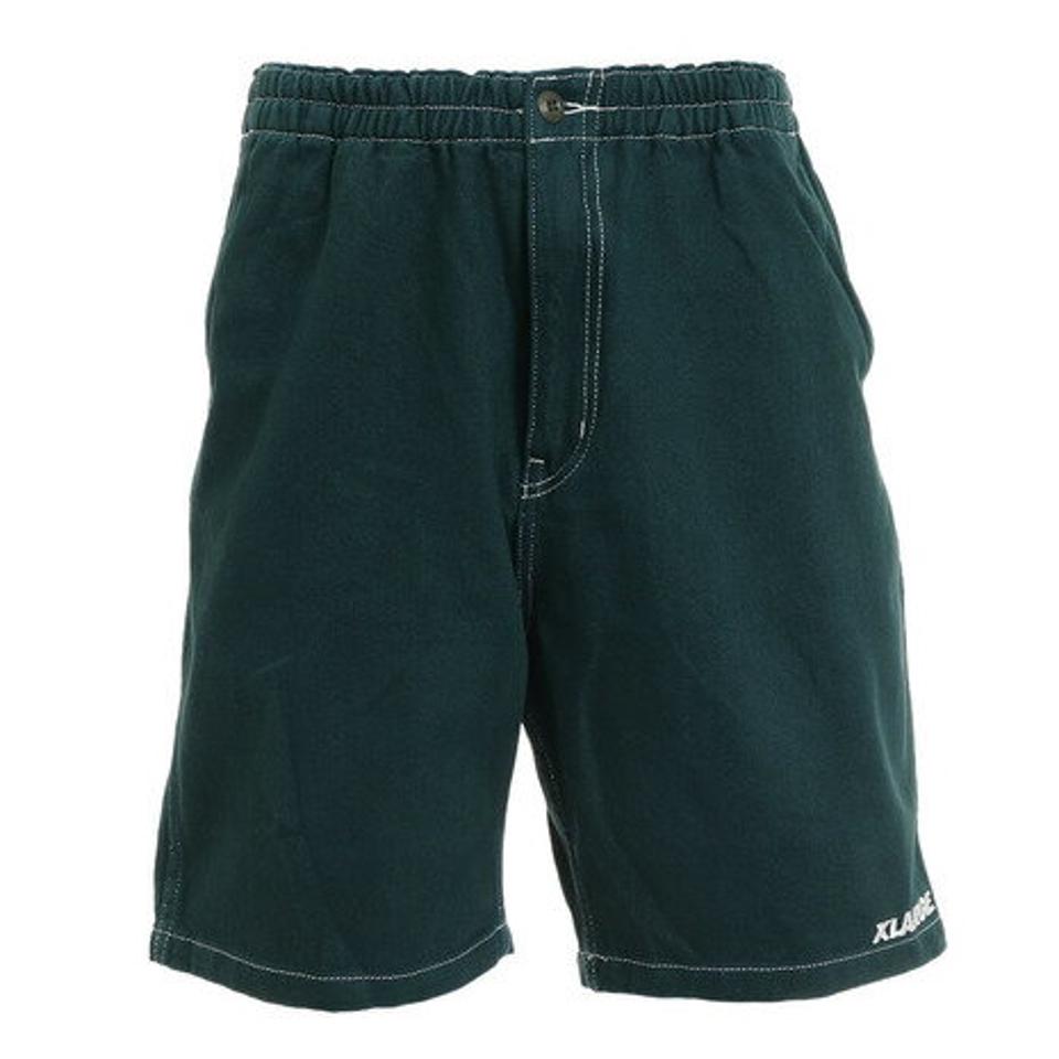 エクストララージ(XLARGE) CONTRAST STITCH EASY SHORT PANTS 101222031014-GREEN (メンズ)