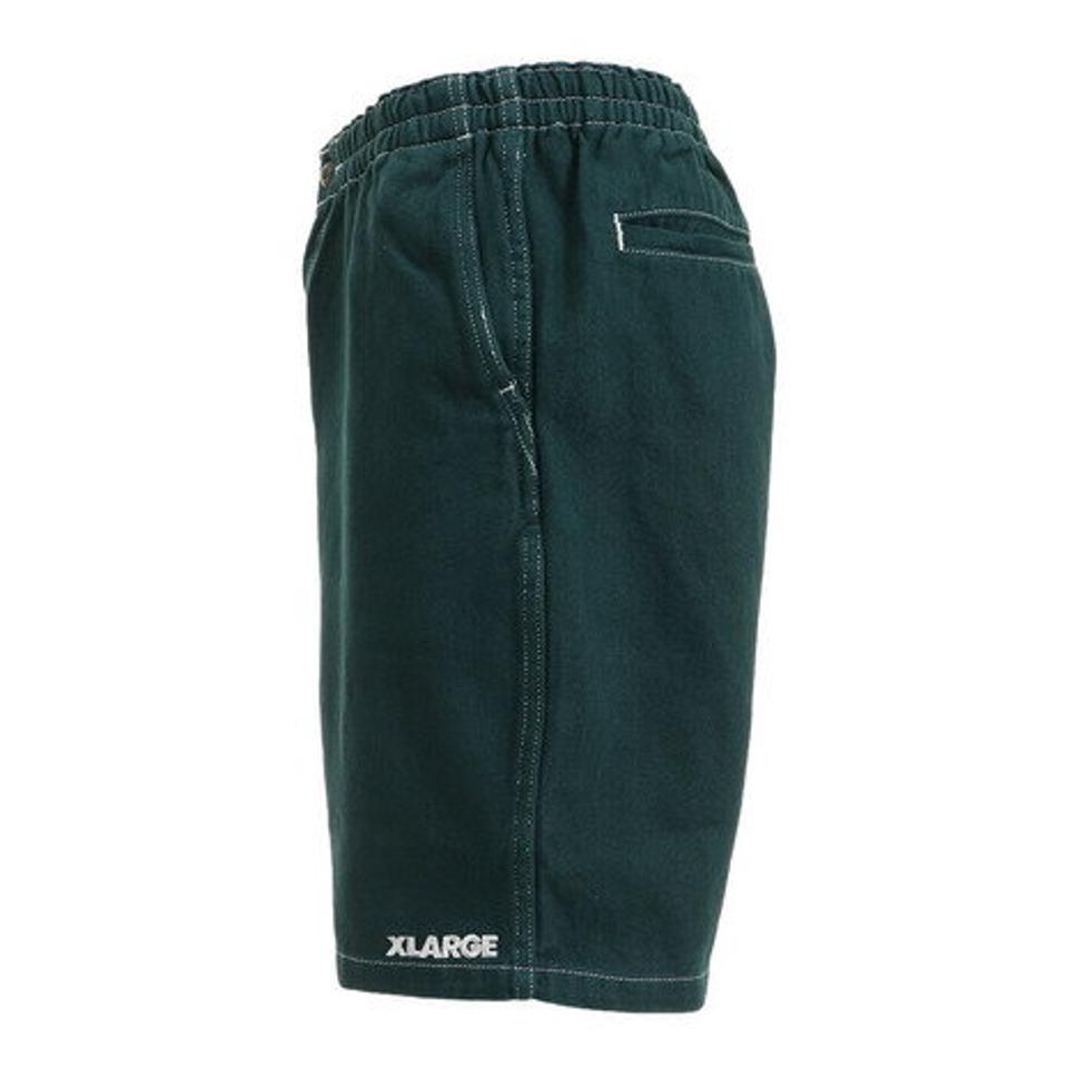 エクストララージ(XLARGE) CONTRAST STITCH EASY SHORT PANTS 101222031014-GREEN (メンズ)