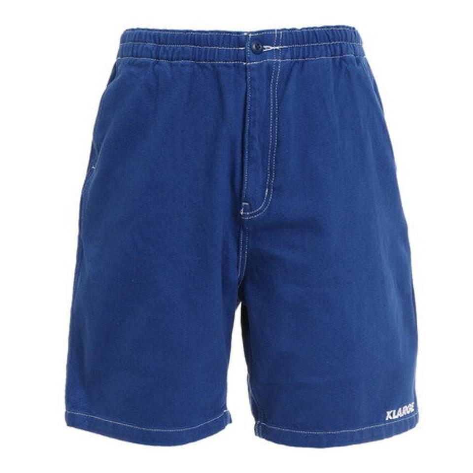 エクストララージ(XLARGE) CONTRAST STITCH EASY SHORT PANTS 101222031014-BLUE (メンズ)