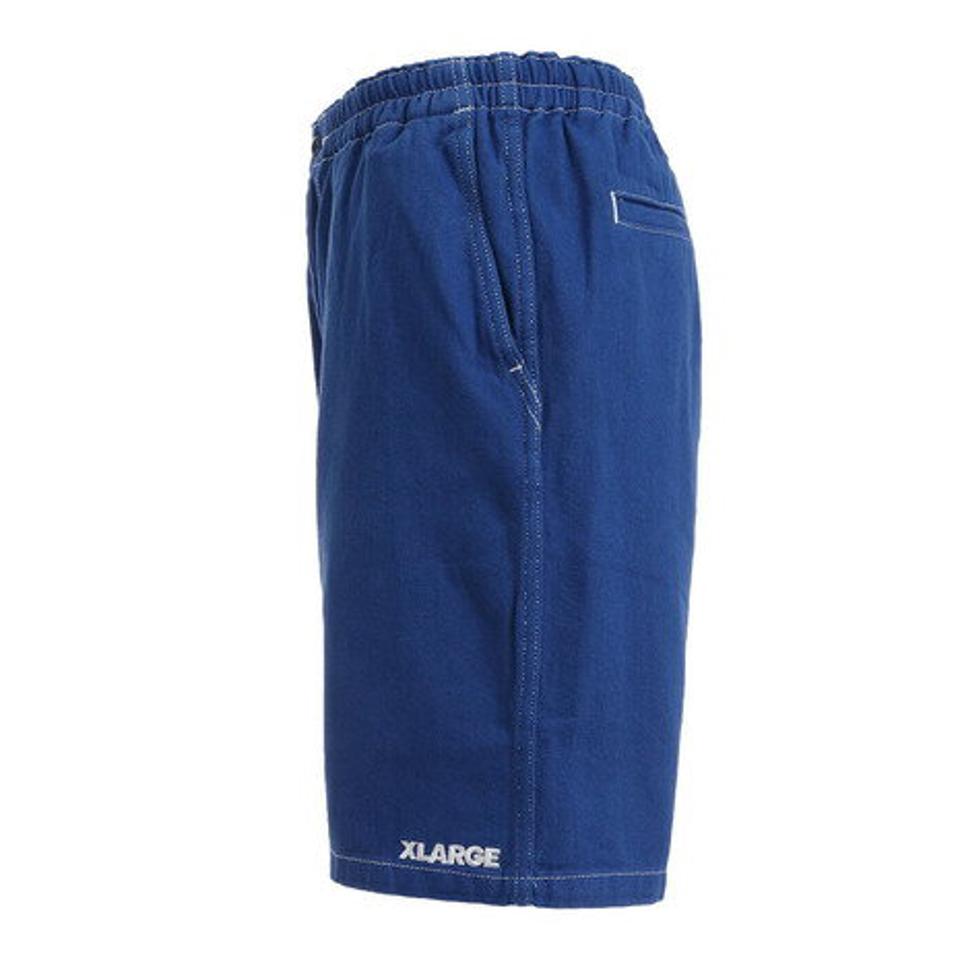 エクストララージ(XLARGE) CONTRAST STITCH EASY SHORT PANTS 101222031014-BLUE (メンズ)