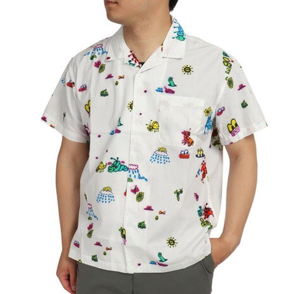 オベイ(OBEY) DOODLES WOVEN 半袖シャツ 181210352WTM22U (メンズ)