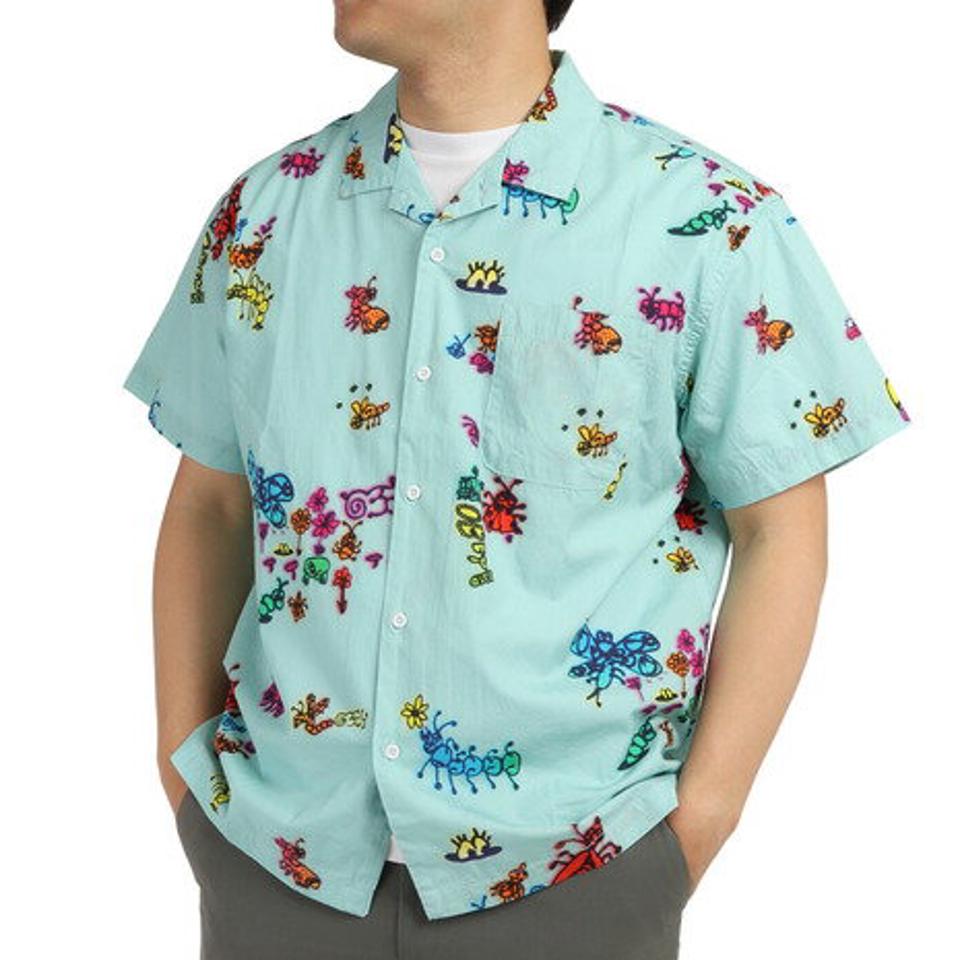 オベイ(OBEY) DOODLES WOVEN 半袖シャツ 181210352PWR22U (メンズ)