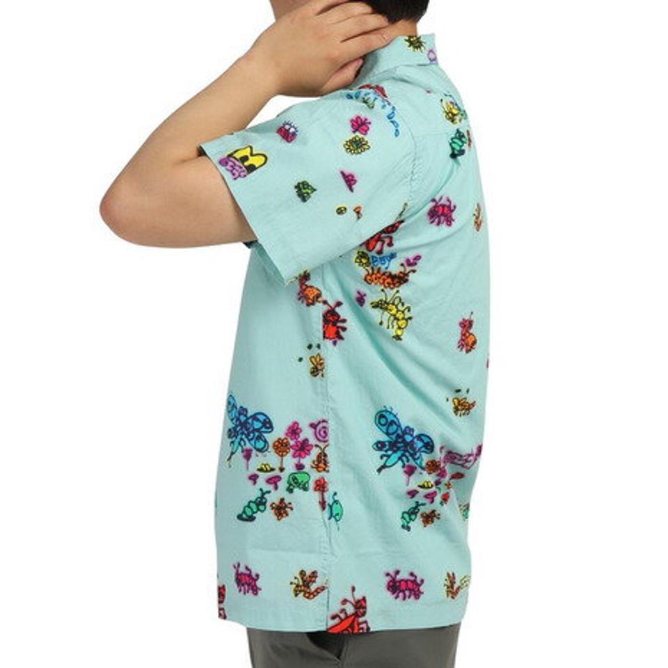 オベイ(OBEY) DOODLES WOVEN 半袖シャツ 181210352PWR22U (メンズ)