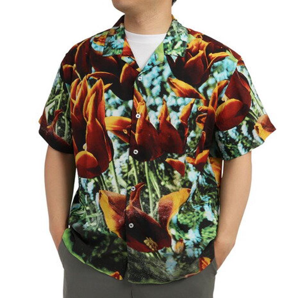 オベイ(OBEY) BLOOM WOVEN 半袖シャツ 181210350OGM22U (メンズ)