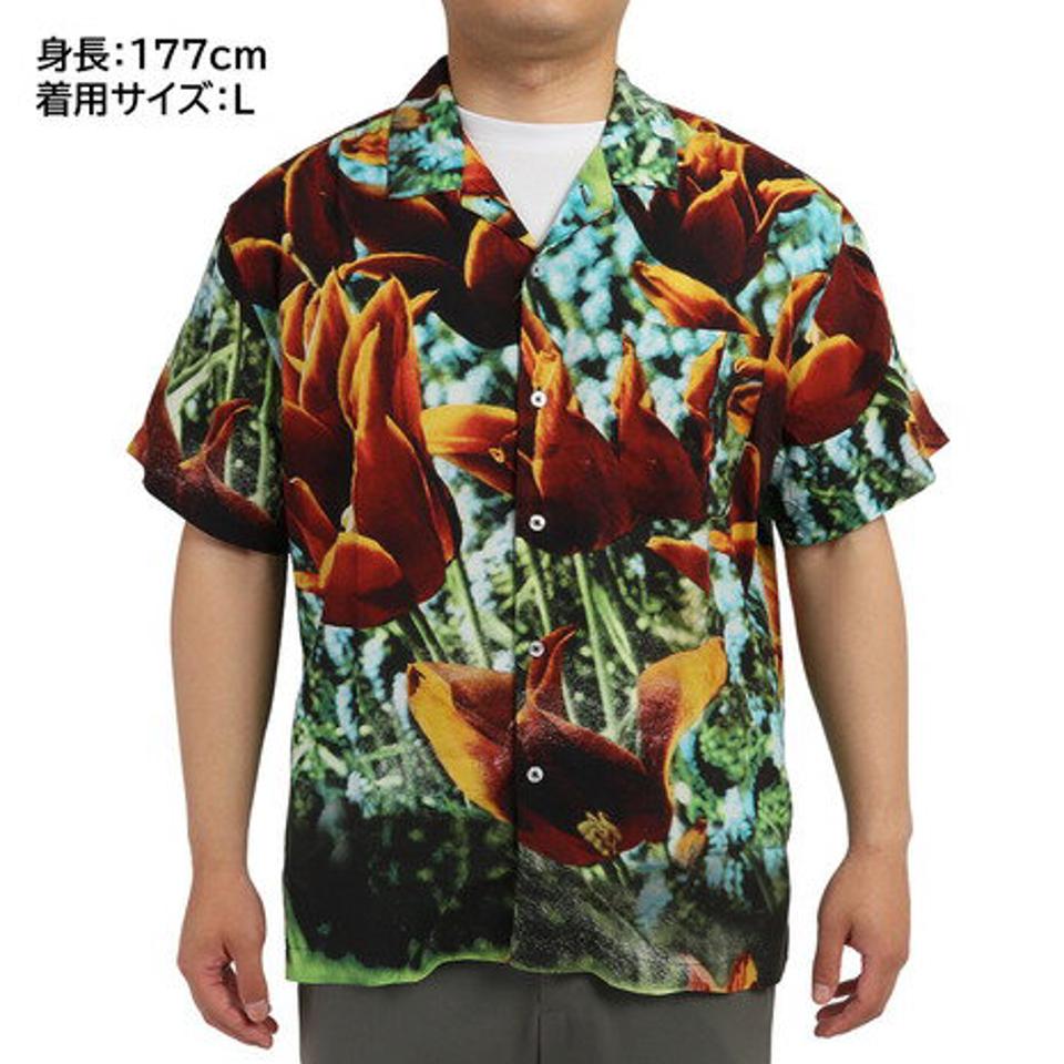 オベイ(OBEY) BLOOM WOVEN 半袖シャツ 181210350OGM22U (メンズ)