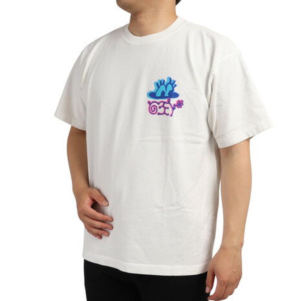 オベイ（OBEY） TAKE A PEEK Tシャツ 166913052WHT22U （メンズ）