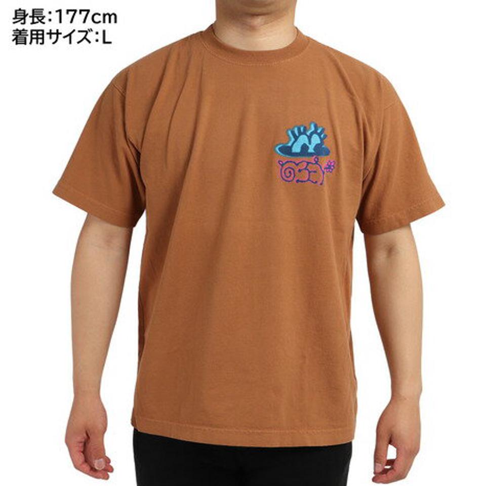 オベイ（OBEY） TAKE A PEEK 半袖Tシャツ 166913052BRN22U （メンズ）