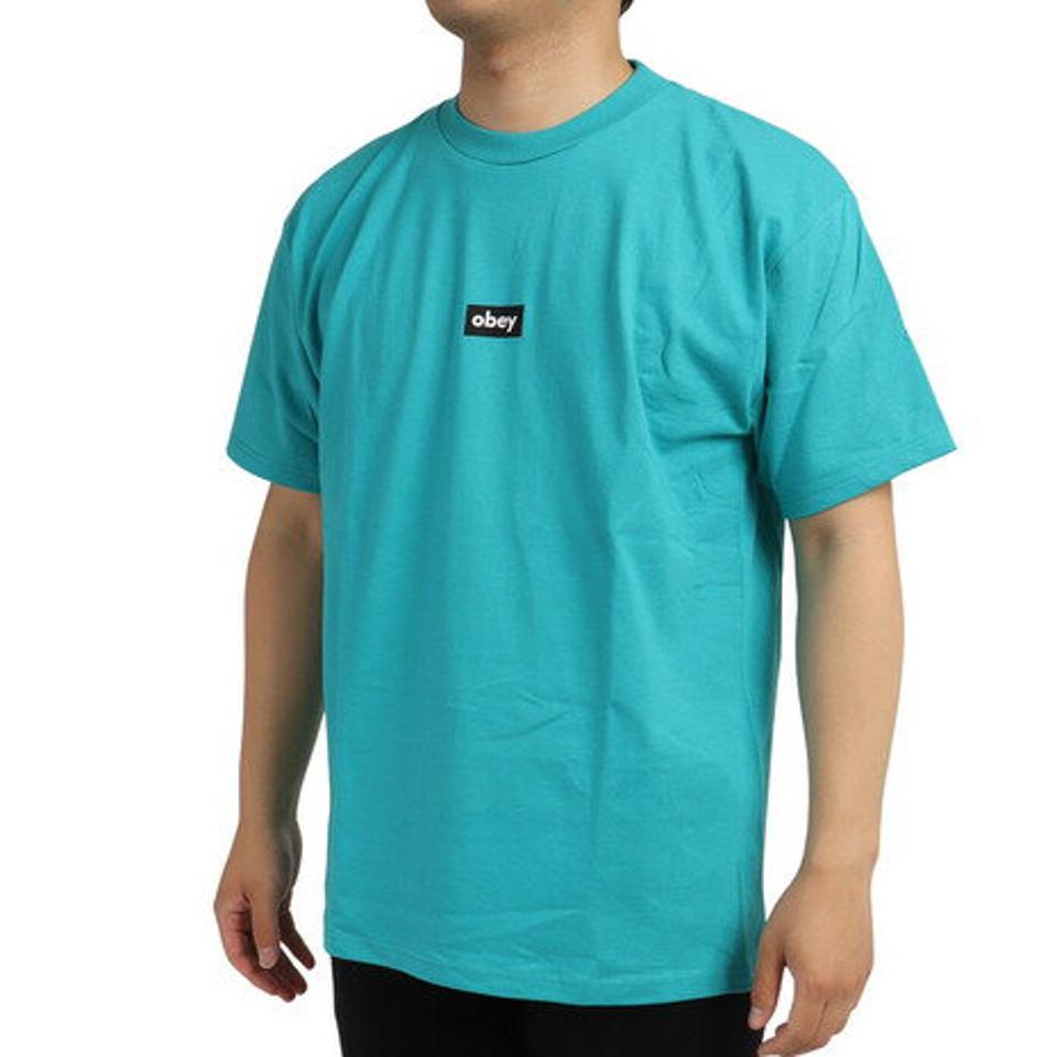 オベイ(OBEY)(メンズ)BLACK BAR 半袖Tシャツ 165262615TEA22U