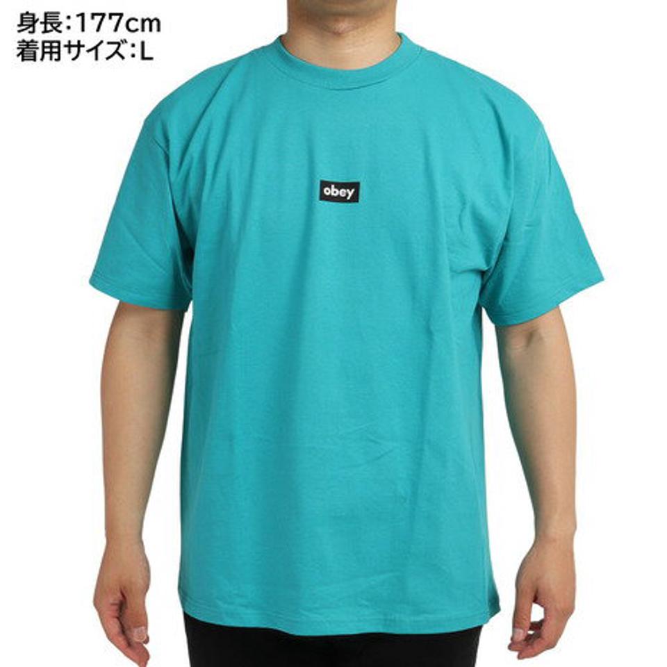 オベイ(OBEY)(メンズ)BLACK BAR 半袖Tシャツ 165262615TEA22U