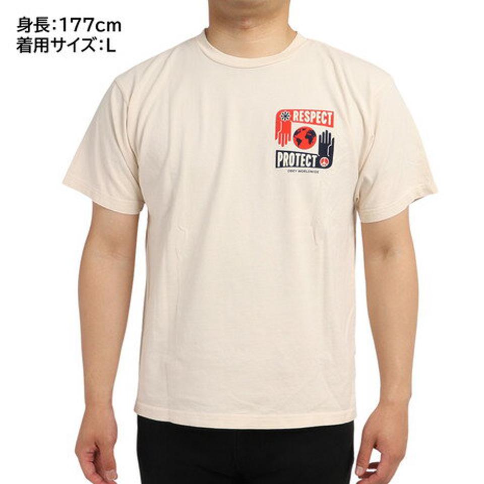 オベイ(OBEY) RESPECT PROTECT Tシャツ 163003089SGO22U (メンズ)