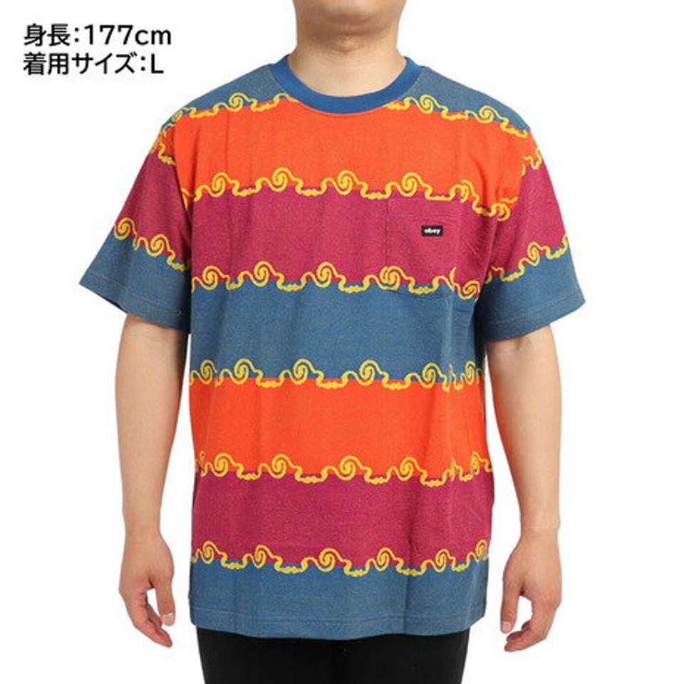 オベイ(OBEY) RECEPTOR JACQUARD POCKET Tシャツ 131080326BMU22U (メンズ)