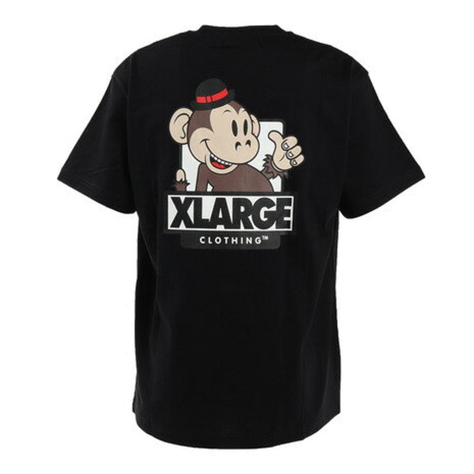 エクストララージ（XLARGE） KEITH 半袖ポケットTシャツ 101221011021-BLACK （メンズ）