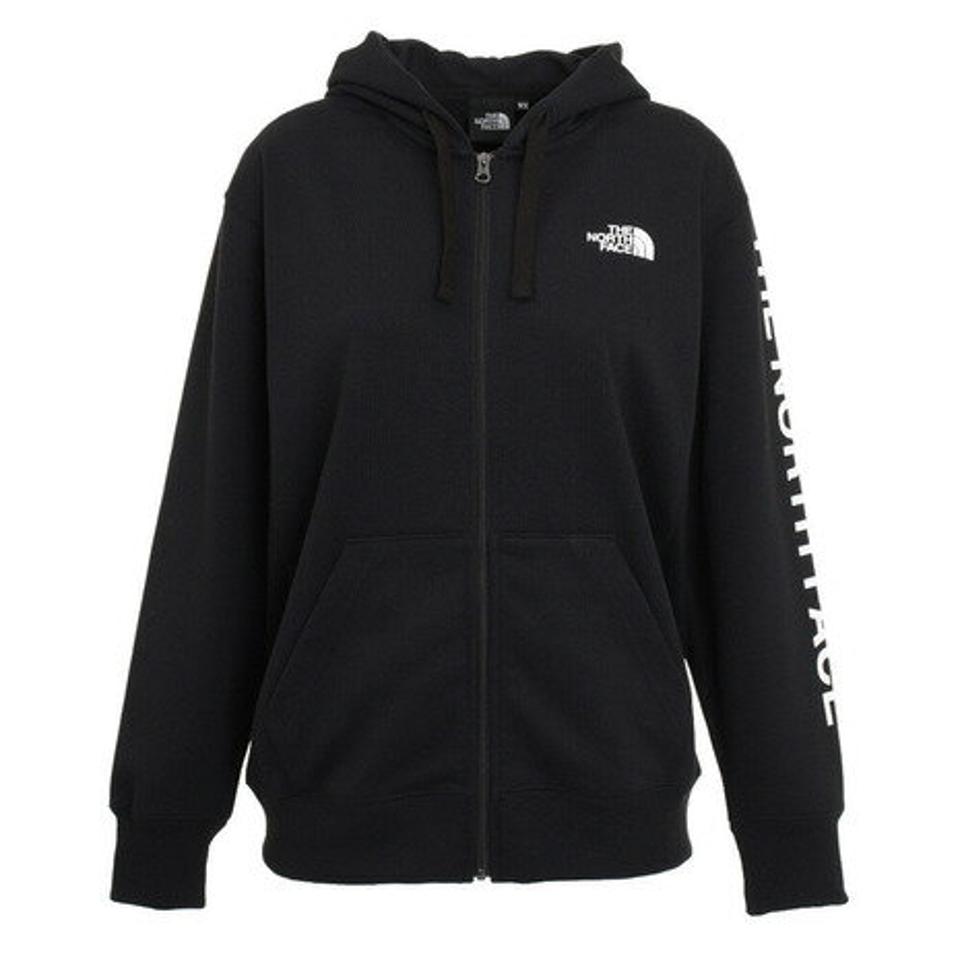 ノースフェイス(THE NORTH FACE) スウェット フルジップフーディ NT62130X K (レディース)