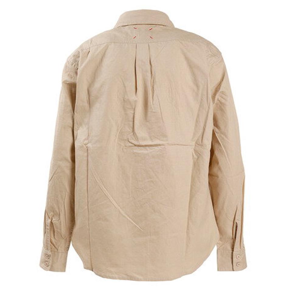 Slyde Vintage(Slyde Vintage) リップストップシャツ 長袖 SV-20SSAP009-BEG オンライン価格 (メンズ)