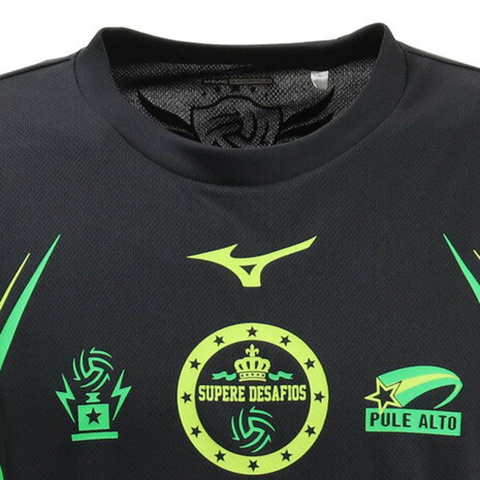 【9/5 24h限定エントリー＆対象4店舗買い回りで最大P10倍！】ミズノ（MIZUNO） グラフィックTシャツ V2MA908409 バレーボールウェア スポーツウェア （メンズ、レディース）