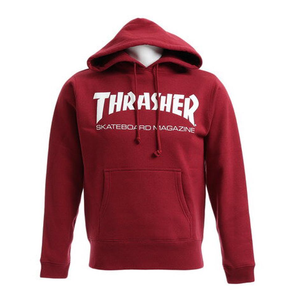 スラッシャー(THRASHER) パーカー MAG ロゴスウェットフーディ TH8501BU (メンズ)
