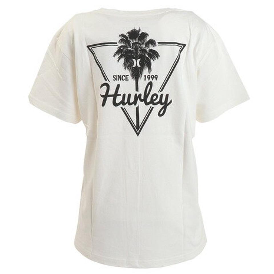 ハーレー(HURLEY)(レディース)オーバーサイズ プリント 半袖Tシャツ 22 WSS2100005-WHT