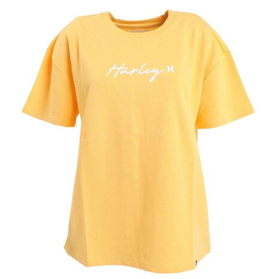 【7/5 24h限定 エントリー&対象3店舗買い回りで最大P10倍!】ハーレー(HURLEY)(レディース)GF CREW SCRIPTY 半袖Tシャツ 22 WSS2100002-CRN