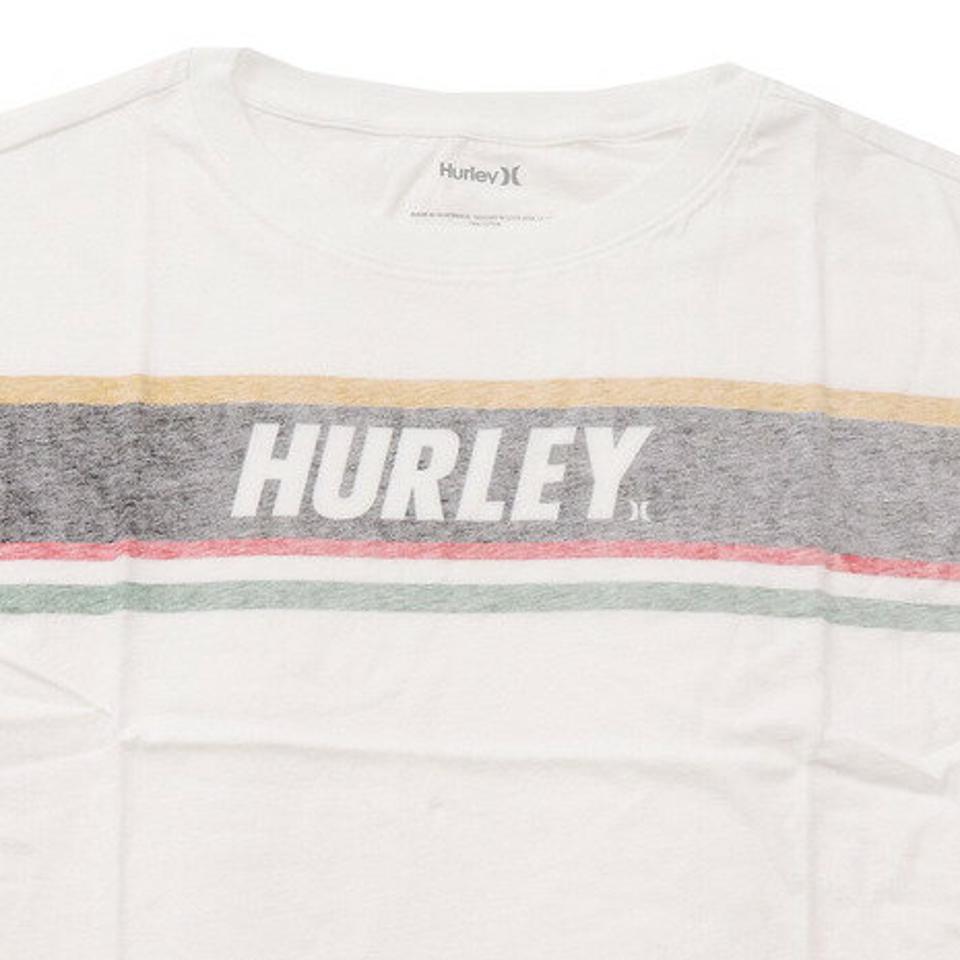 ハーレー(HURLEY)(レディース)Tシャツ レディース 半袖 SPO/STRIP FNCY SIS CN7381-100