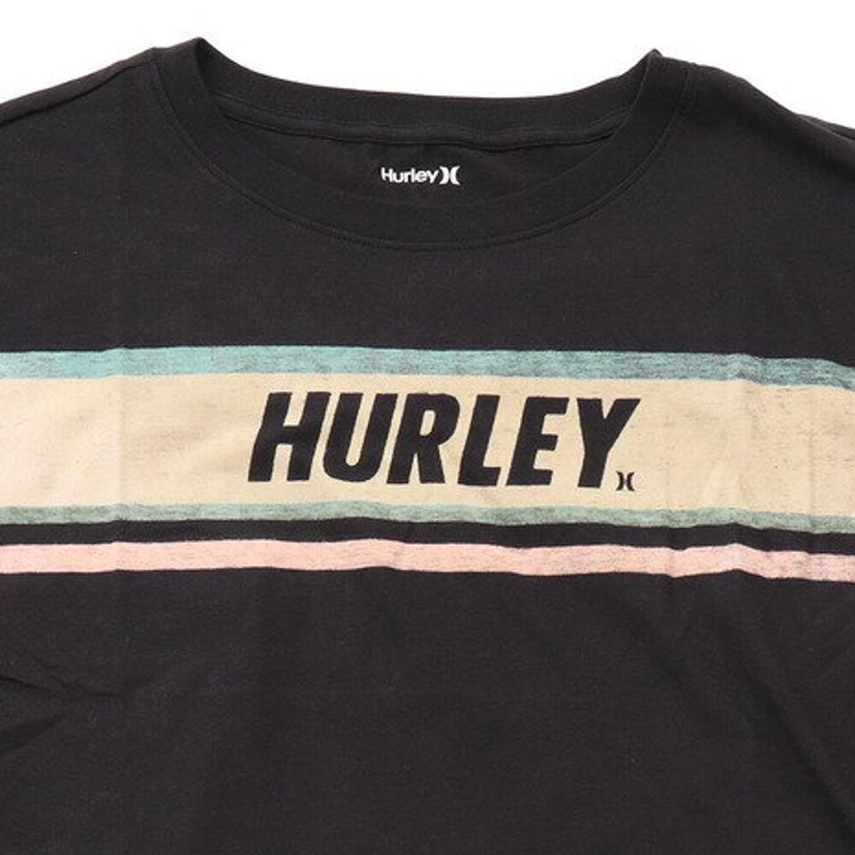 ハーレー(HURLEY)(レディース)Tシャツ レディース 半袖 SPO/STRIP FNCY SIS CN7381-010