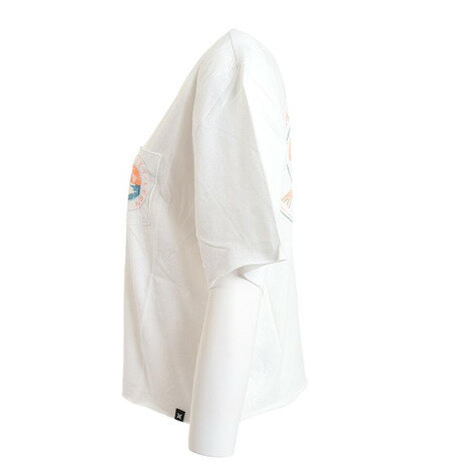 ハーレー（HURLEY）（レディース）TMA POCKET CREW 半袖Tシャツ 22 CJ8745-100