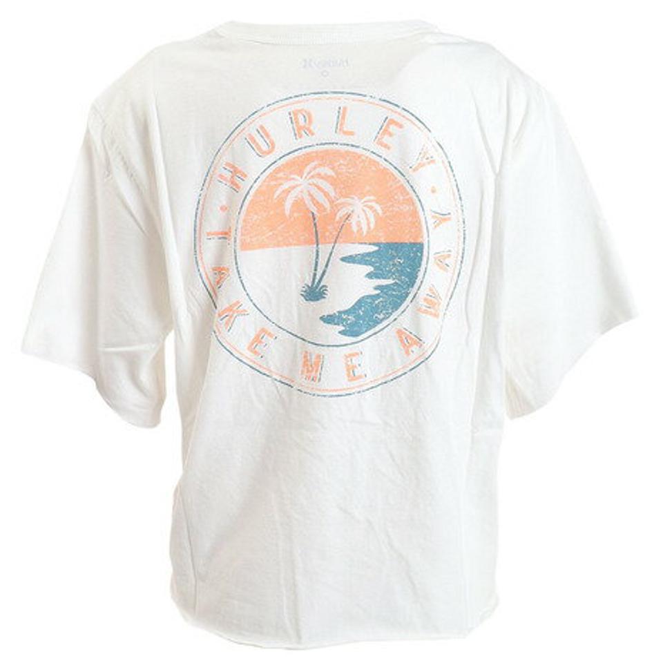 ハーレー（HURLEY）（レディース）TMA POCKET CREW 半袖Tシャツ 22 CJ8745-100