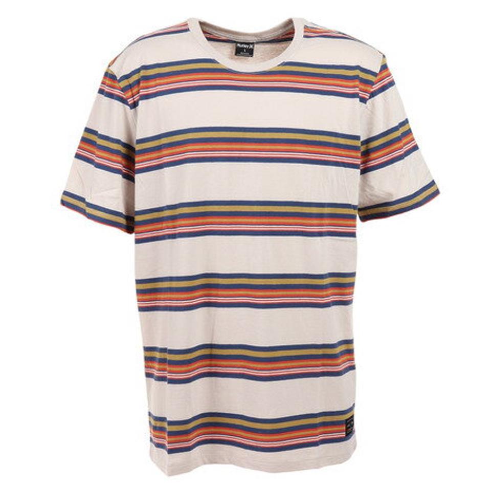ハーレー(HURLEY)(メンズ)EVERDAY SWELL STRIPE 半袖Tシャツ 22 MTS0028810-H072