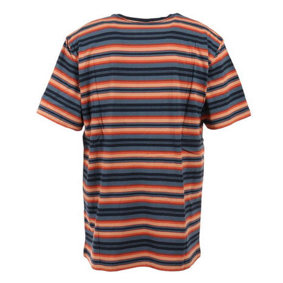 ハーレー（HURLEY）（メンズ）EVERDAY STEAMER STRIPE POCKET 半袖Tシャツ 22 MTS0026610-H434