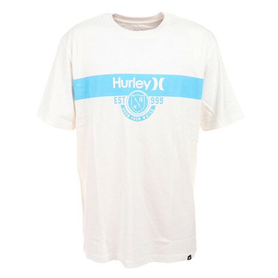 ハーレー(HURLEY)(メンズ)EVD WSH SHEILDSTRI 半袖Tシャツ 22 MSS2100R57-WHT