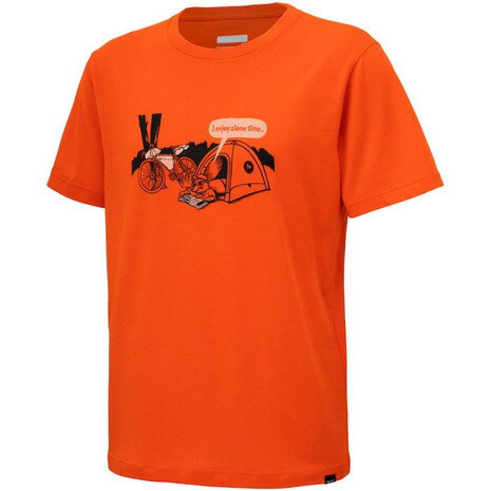 マーモット（Marmot）（メンズ）半袖Tシャツ エンジョイアローンタイムハーフスリーブティー TOMRJA49 OR