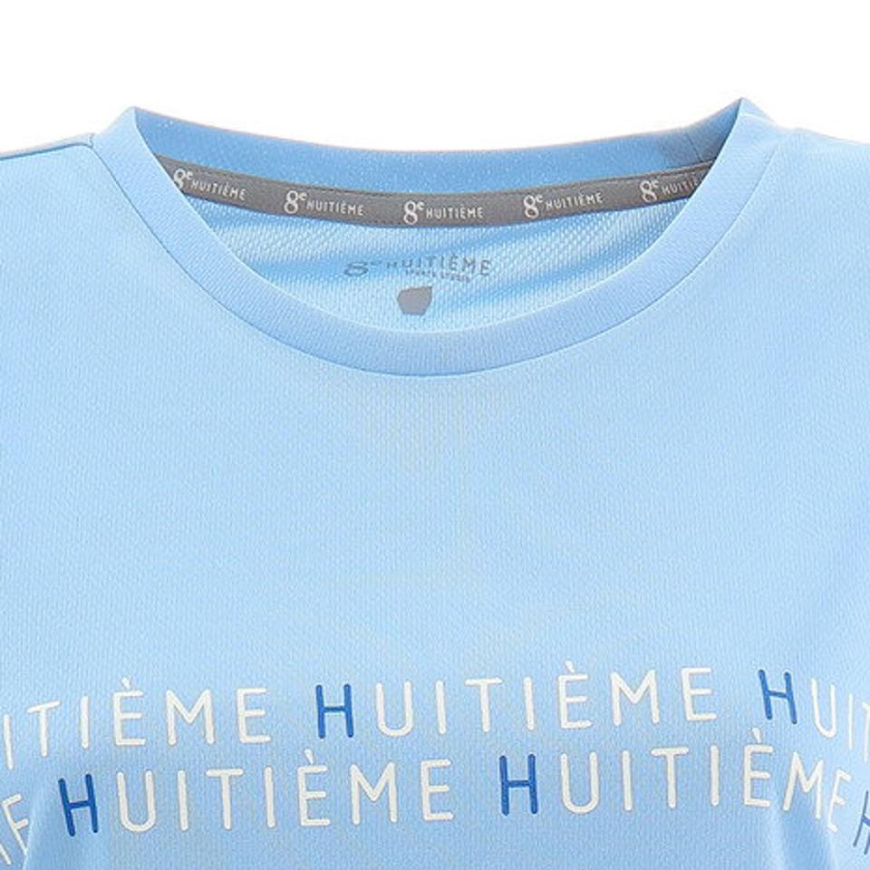 【5点以上で10％OFFクーポン！8/11まで】ウィッテム（HUITIEME） テニス Tシャツ レディース 半袖 ロゴ HU20S03LS733016LBLU 【吸汗速乾/UVカット】 （レディース）