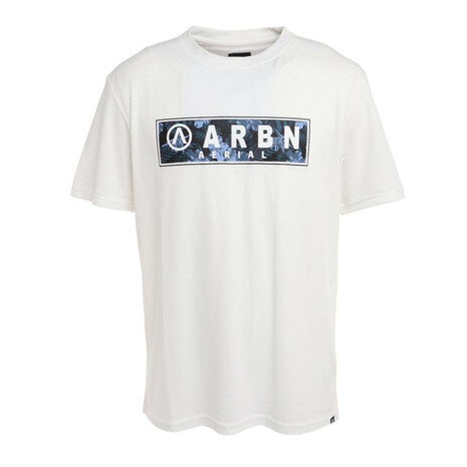 エアボーン（ARBN）（メンズ）ハイブリッド半袖Tシャツ 024SS-WHT