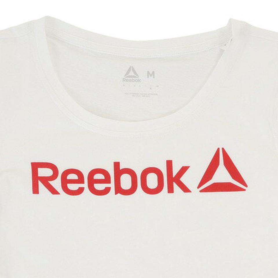 リーボック（REEBOK）（レディース）半袖Tシャツ レディース リニア リード スクープ ネック NQE04-EC2027