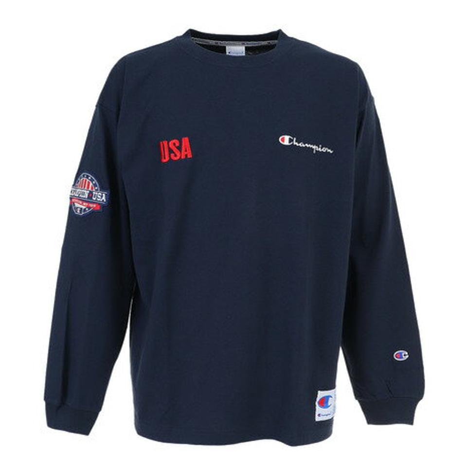 チャンピオン-ヘリテイジ（CHAMPION-HERITAGE）（メンズ）アクションスタイル USA 長袖Tシャツ C3-W421 370