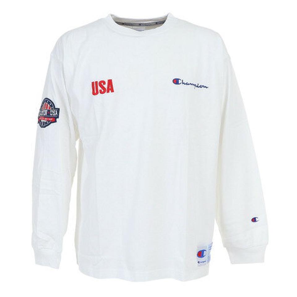 チャンピオン-ヘリテイジ（CHAMPION-HERITAGE）（メンズ）アクションスタイル USA 長袖Tシャツ C3-W421 010