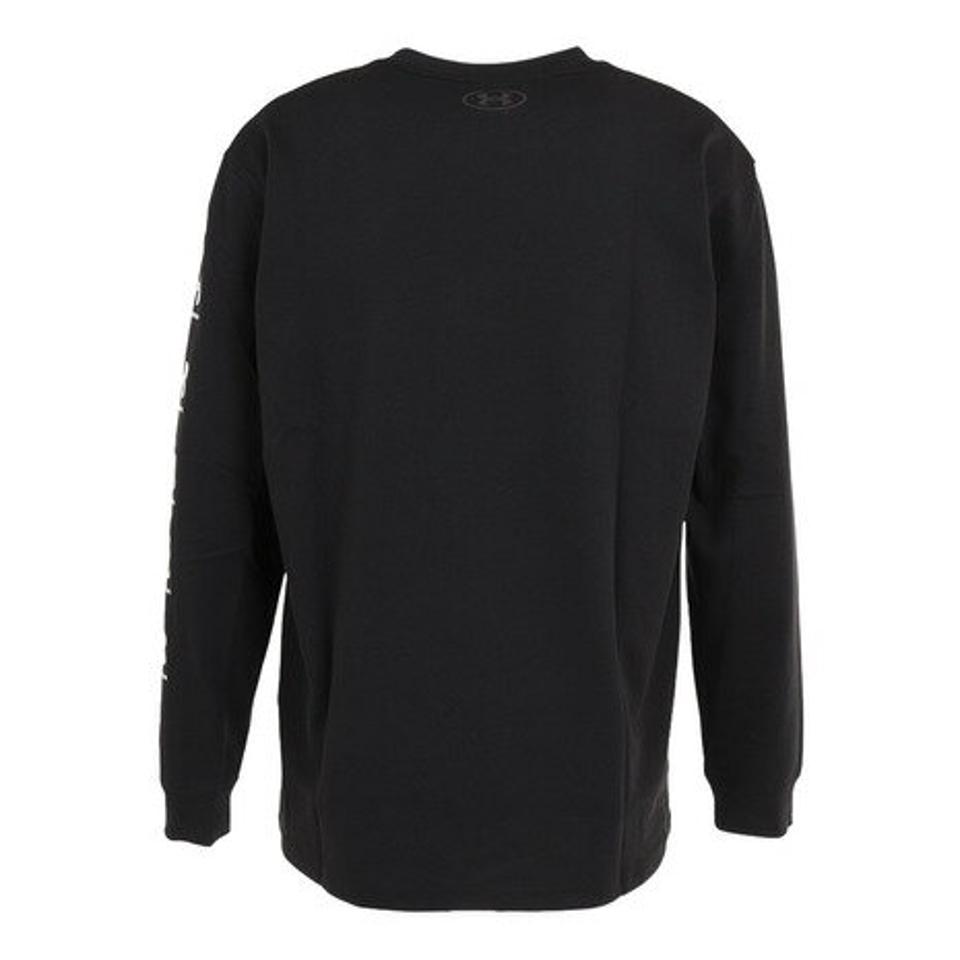 アンダーアーマー（UNDER ARMOUR）（メンズ）ヘビーウエイト チャージドコットン ロングスリーブ シンボル Tシャツ 1375535 001